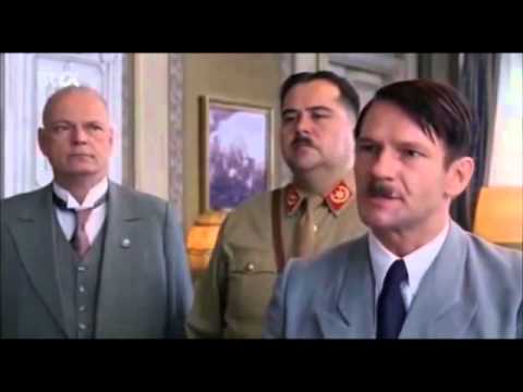 Hitler, Frick und Röhm vor dem Reichspräsidenten Hindenburg