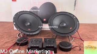 JBL Stage 2 604C 6.5 inch 2Way Component Set Bass Boosted Testing + Sound Clarity Testing