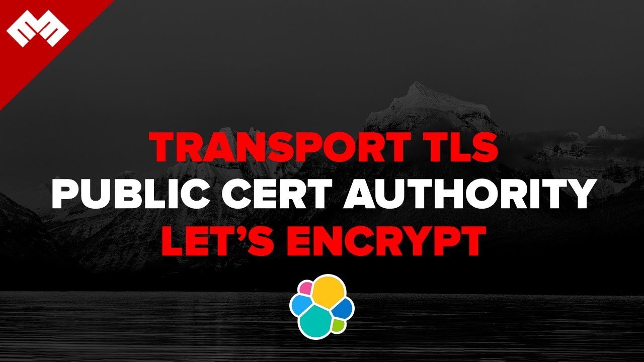 Elasticsearch Transport TLS avec Lets Encrypt