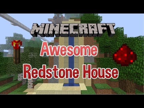 [1.4 ONLY] Minecraft-Awesome Redstone/Piston House- One of the BEST