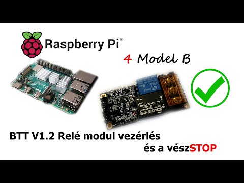 Raspberry Pi 4 B - BTT Relay module remote control and emergency STOP (Part 8) [4K]