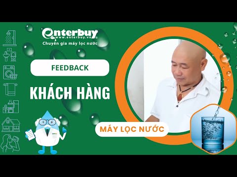 Khách hàng chia sẻ về máy lọc nước ion kiềm Atica tại Enterbuy