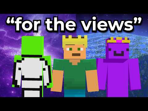 Minecraft Youtubers be like