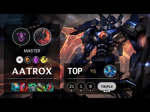 Aatrox Top vs Gwen - KR Master Patch 11.11