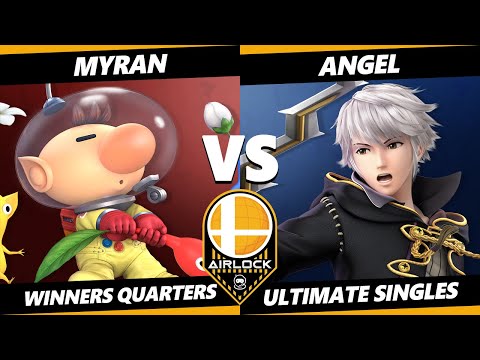 The Airlock Winners Quarters - Myran (Olimar) Vs. Angel (Robin) SSBU Smash Ultimate