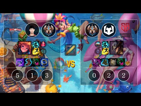 KT Ucal Zoe vs SB Ten10 Twisted Fate Mid - KR Patch 10.12