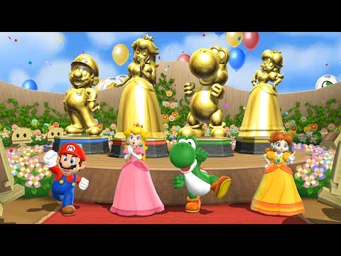 Mario Party 9 Special Step It Up - Everybody Won| Mario, Peach, Yoshi, Daisy| Cartoons Mee