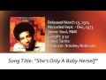 Smokey Robinson - "She's Only A Baby Herself"