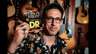 Video thumbnail for Dan Patlanksy & DR TITE-FIT Electric Guitar Strings by Marshall Music SA