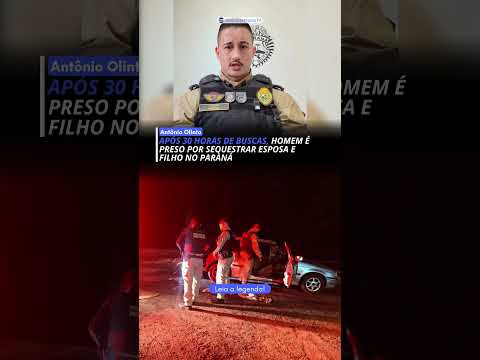 HOMEM SEQUESTRA ESPOSA E FILHO NO PARANÁ