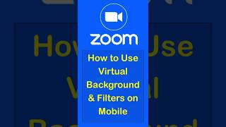 How to use Virtual Background in Zoom on Mobile Phone #mandeepdullat #supertechnology