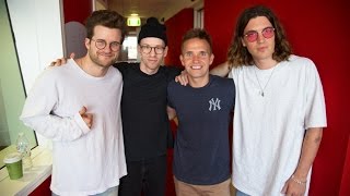 A fan gave LANY something weird at the airport