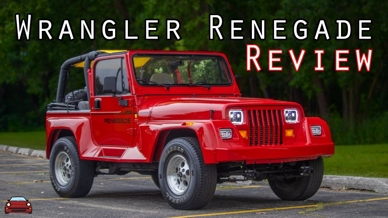 1993 Jeep Wrangler Renegade Review - A Rare & Sporty ...