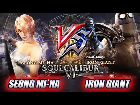 SoulCalibur VI - Seong Mi-Na vs Iron Giant 19/07/27