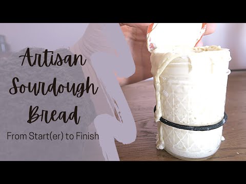 Sourdough 101: Baking An Artisan Bread Loaf From Start(er) To Finish!