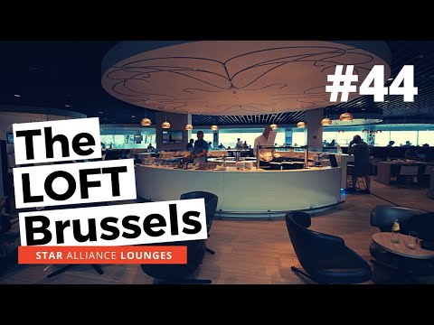 O LOFT Aeroporto de Bruxelas (revisão do lounge)