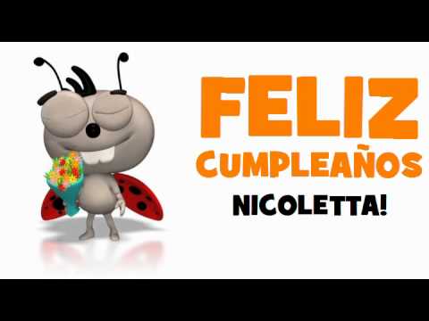 FELIZ CUMPLEAÑOS NICOLETTA!