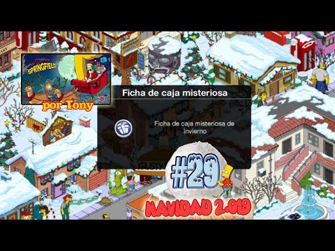 Los Simpson Springfield "Navidad'19: Capítulo 29 - Sexta Ficha de Caja Mist. de Invierno" por Tony