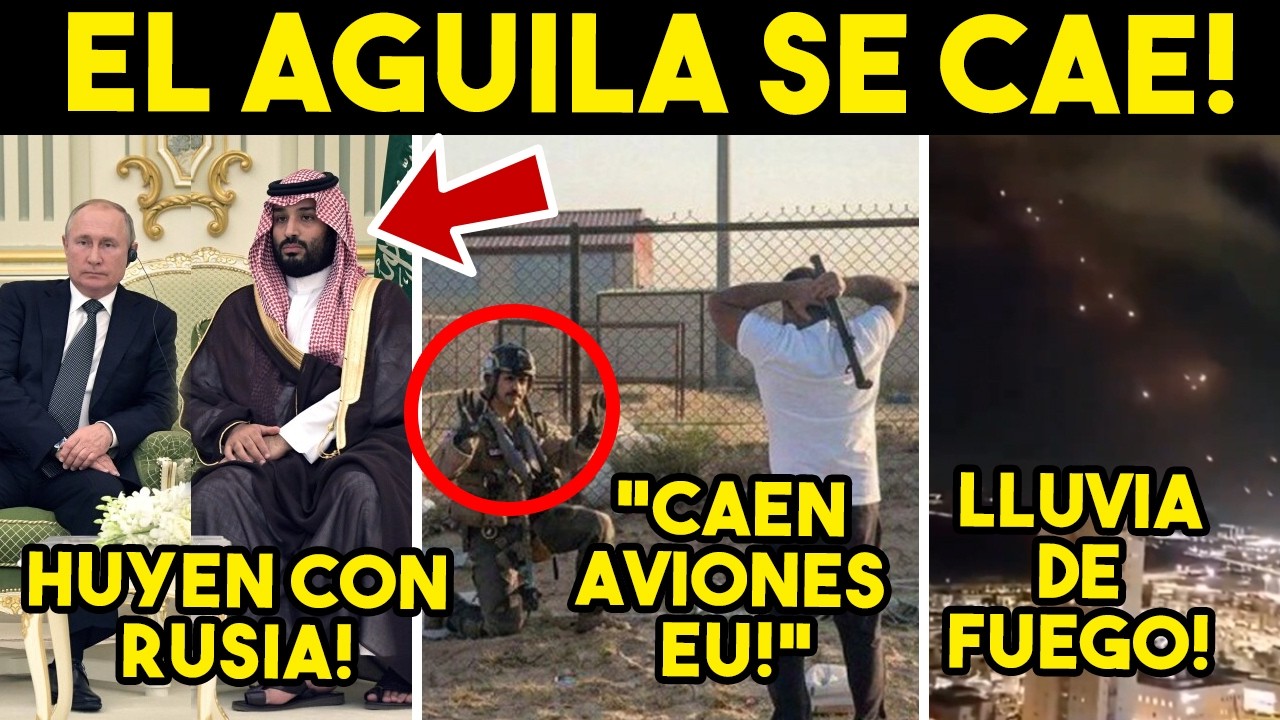 TOMALA! FRACASA 4T4QU3, CAEN AVIONES EU. IRAN ALISTA M1S1L HIPERSONICO. PIDEN JUICIO A TRUMP. HOY