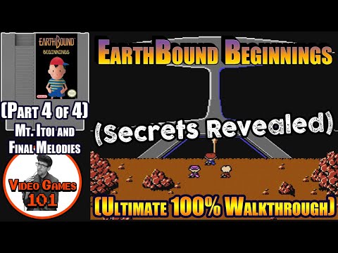 EarthBound Beginnings Walkthrough | Part 4 of 4 | Mt. Itoi and Final Melodies | Video Games 101