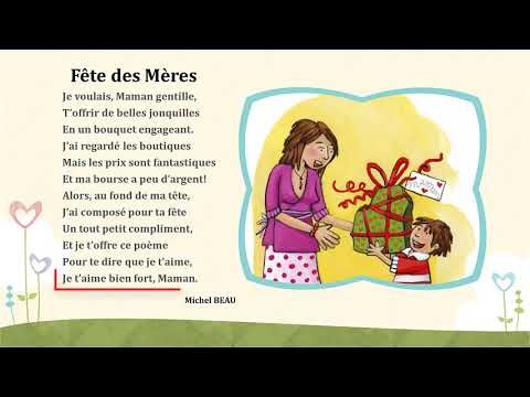 poème Fête des Mères