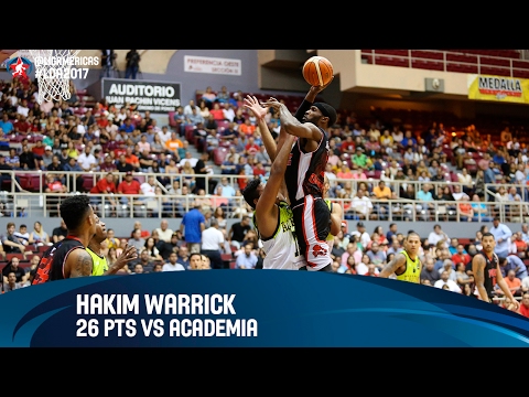 Hakim Warrick 26 PTS vs Academia - Grupo D - DIRECTV Liga de las Americas 2017