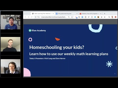 Homeschooling your kids?  Learn how to use our weekly math learning plans