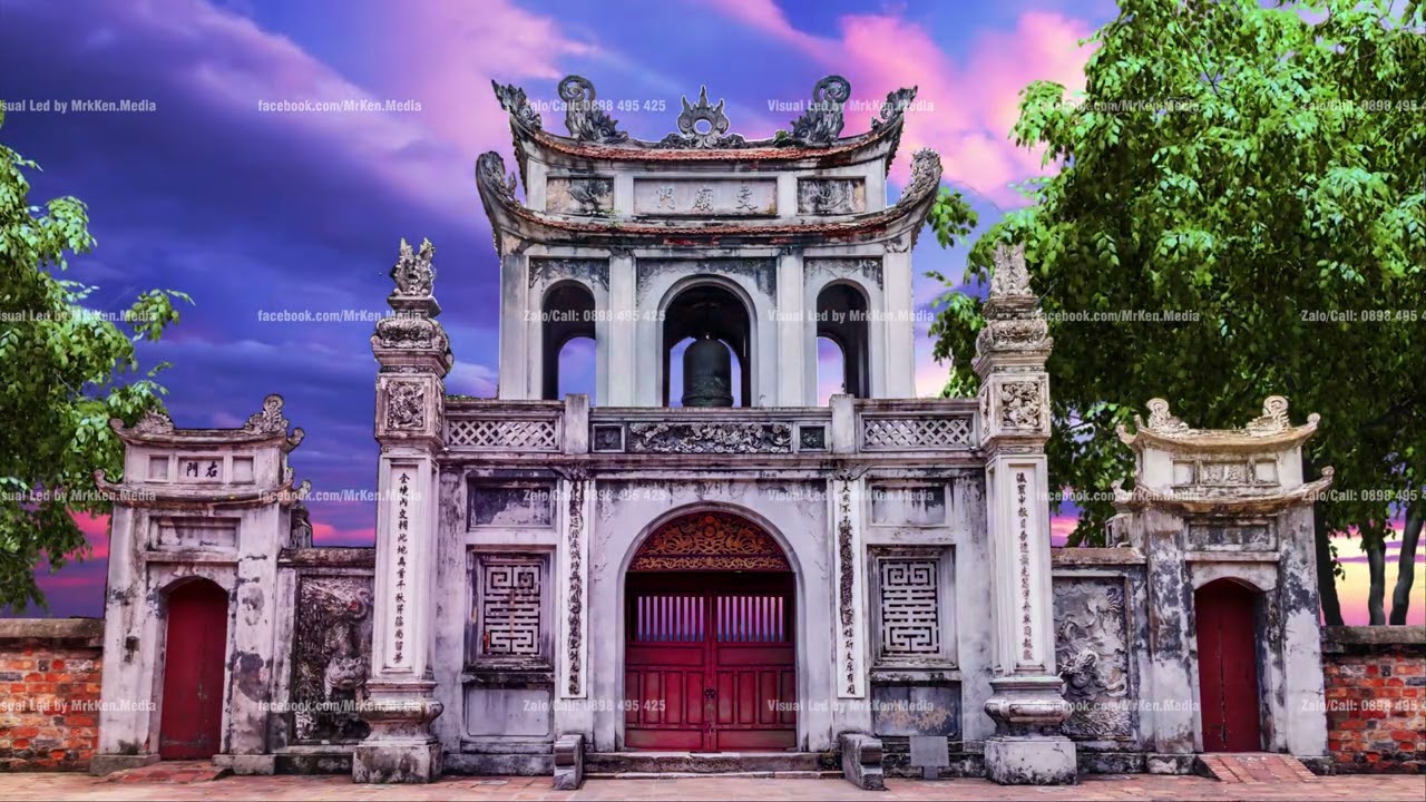 101 - Công Tam Quan - Văn Miếu Quốc Tử Giám - Trời Sáng
