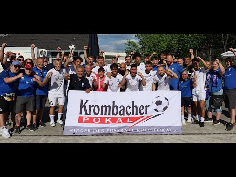 TuS Plettenberg - RSV Meinerzhagen / Krombacher Kreispokal / kleine Drohne Aufnahme ...