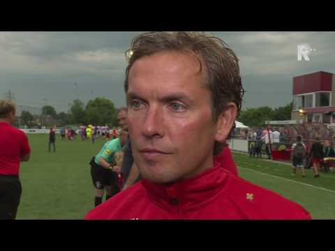 Sparta-trainer Alex Pastoor na afloop van SSS - Sparta