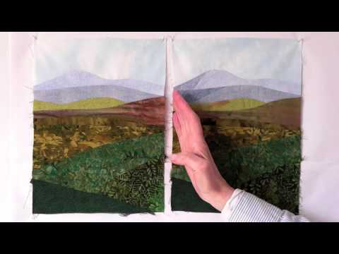 Landscape Quilts - Design - Expressing Different Kinds of Light in the Landscape