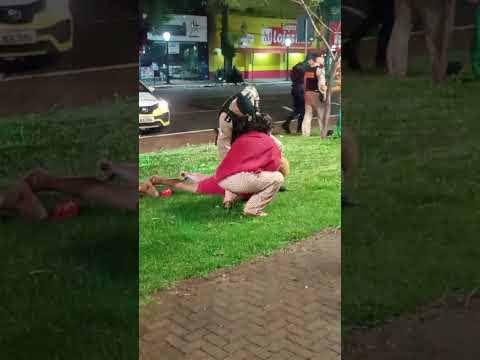A PM e a GCM apresentaram essa conduta na comemoração em Apucarana, PR. TIREM SUAS CONCLUSÕES!
