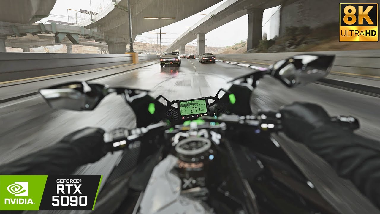 Cyberpunk 2077 Realistic Tactical Mods on RTX 5090 - DreamPunk 3.0