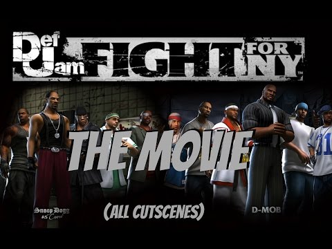 Def Jam Fight For NY - The Movie ( All Cut Scenes)