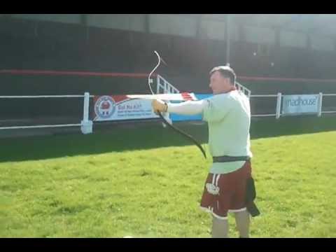 Mongolian bare bow how to shoot 6 arrows at the same time Dave Abram