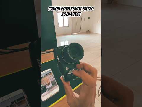 Zoom test Canon PowerShot SX120 is #canonpowershot #vintage #digitalcamera #oldcamera