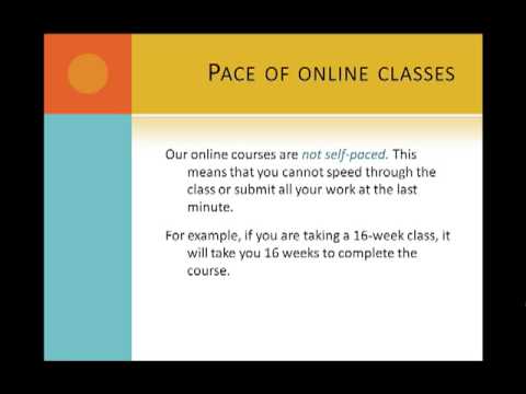Part1: Online Classes: How Does It Work