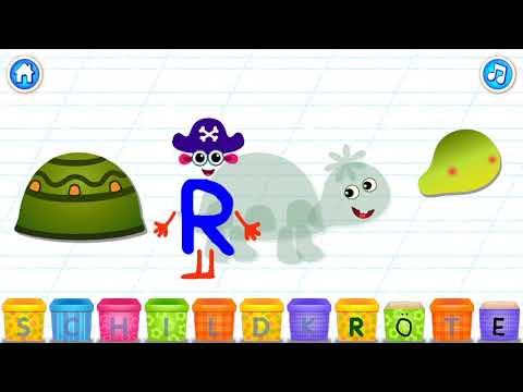 Buchstaben lernen für Kinder,  Ä, Ö