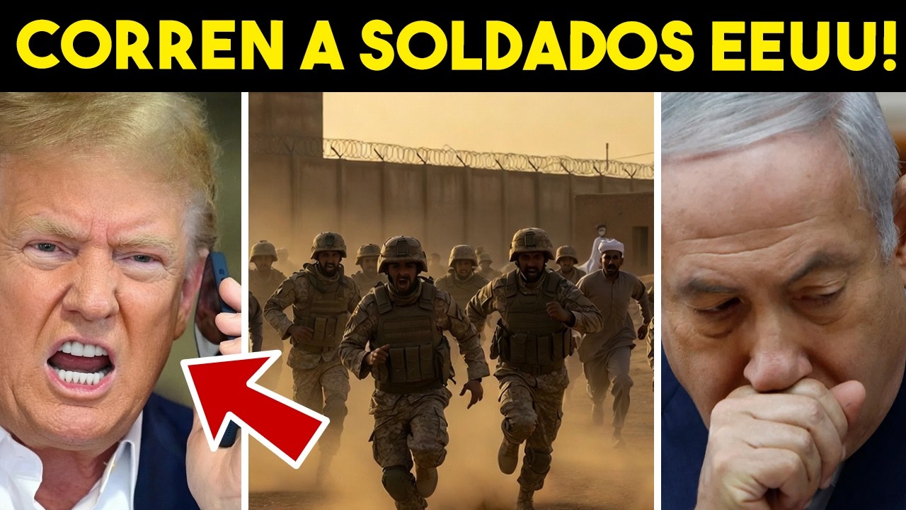 SE ACABO! CORREN A SOLDADOS DE EEUU POR ATAQUES IRAN. ISRAEL REVIENTA PLAN DE TRUMP EN GAZA.