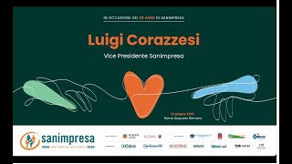 Il Vice Presidente Luigi Corazzesi apre il ventennale di Sanimpresa | Relazione introduttiva