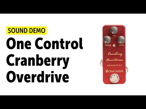 CRANBERRY OVER DRIVE by One Control | RockBoard