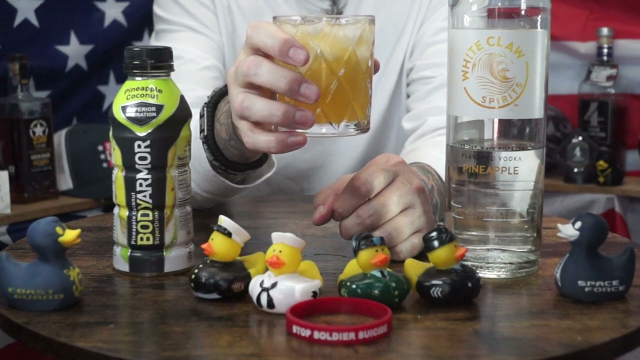 Gary Alderson - White Claw Pineapple Vodka & Bodyarmor Pineapple Coconut