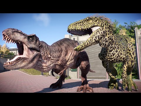 🔴RELEASE 100 TERRESTRIAL DINOSAURS SPECIES IN NORTHWEST USA - Jurassic World Evolution 2