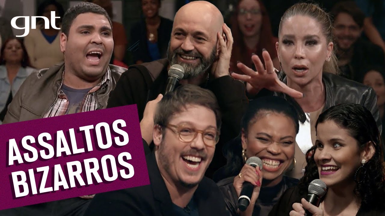 Assaltantes MUITO loucos: ataque no carro, beijão e o acompanhante | Que História É Essa, Porchat?