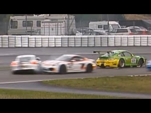 CRASHES + STREAM HIGHLIGHTS! VLN 9. Lauf at Nürburgring Nordschleife 08.10.2016