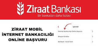 Ziraat Mobil İnternet Bankacılığı Hesabı Açma - Ziraat Mobil Şifresi N