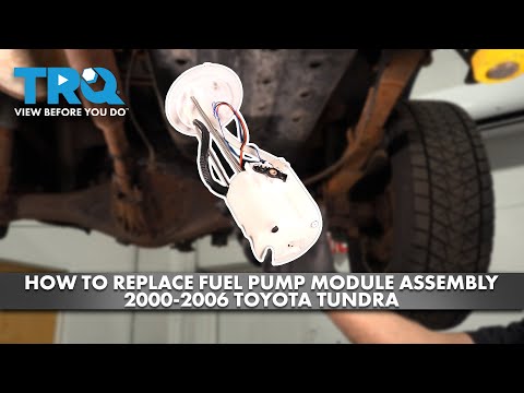 How to Replace Fuel Pump Assembly 2000-2006 Toyota Tundra