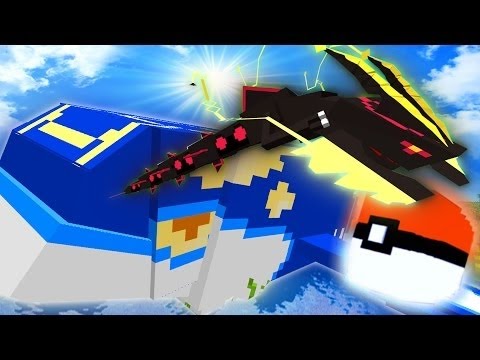 Minecraft PokeCube Battles - "MEGA RAYQUAZA VS PRIMAL KYOGRE!?" - Ep 2 - (Minecraft Pokemon Mod)