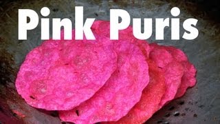 HOT Pink Street Food Puris in Nepal!