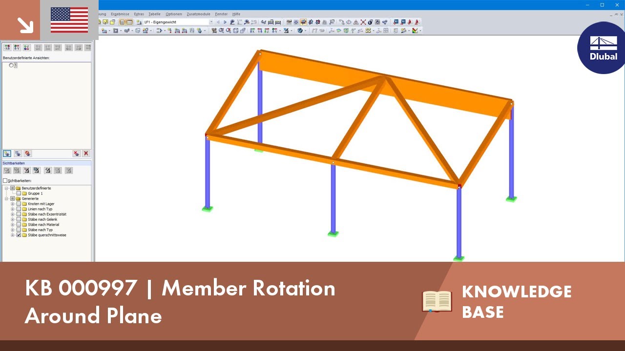 KB 000997 | Member Rotation Around Plane